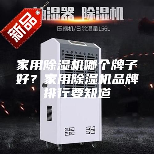 家用除濕機哪個牌子好？家用除濕機品牌排行要知道