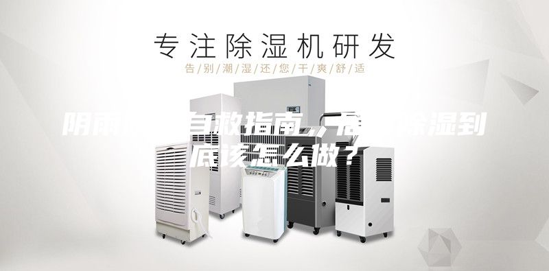 陰雨防潮自救指南，居家除濕到底該怎么做？