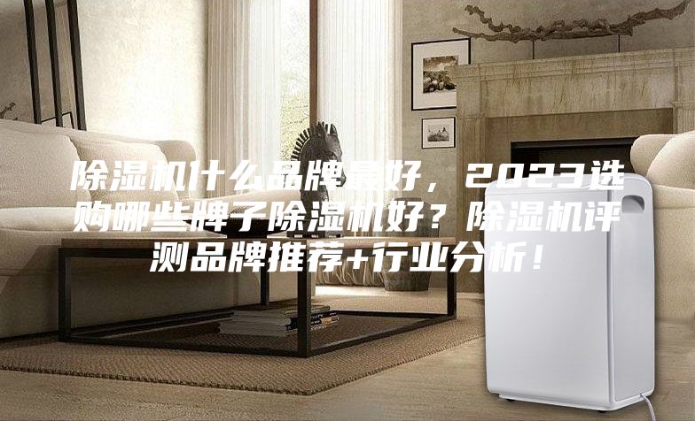除濕機什么品牌最好，2023選購哪些牌子除濕機好？除濕機評測品牌推薦+行業(yè)分析！