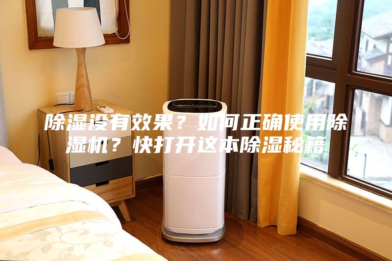 除濕沒有效果？如何正確使用除濕機(jī)？快打開這本除濕秘籍