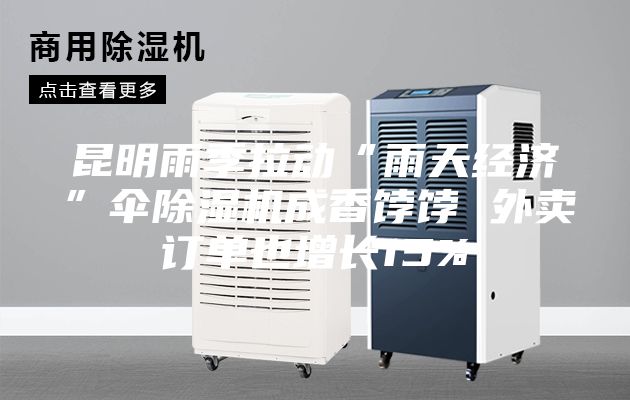 昆明雨季拉動“雨天經(jīng)濟(jì)”傘除濕機(jī)成香餑餑 外賣訂單也增長15%