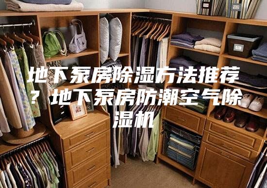 地下泵房除濕方法推薦？地下泵房防潮空氣除濕機