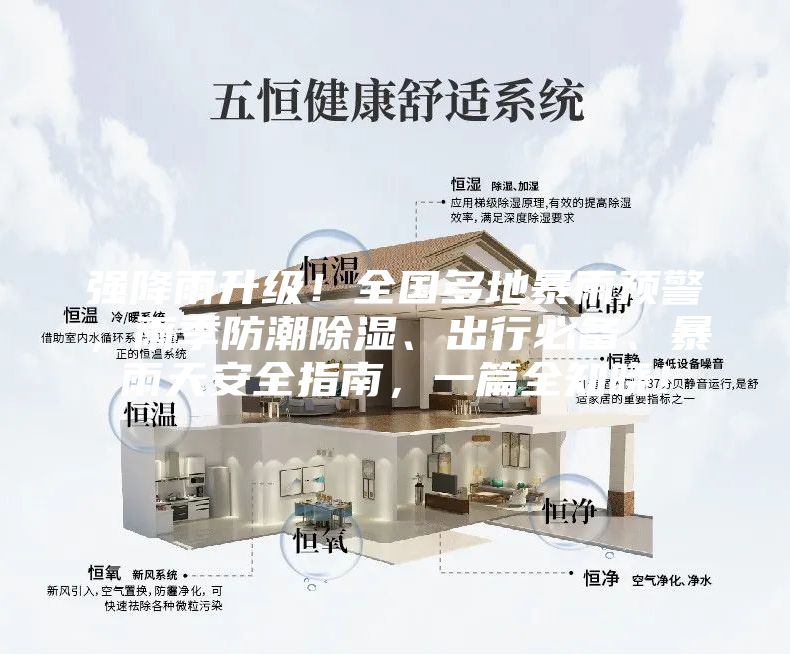 強(qiáng)降雨升級(jí)！全國(guó)多地暴雨預(yù)警，雨季防潮除濕、出行必備、暴雨天安全指南，一篇全知曉！