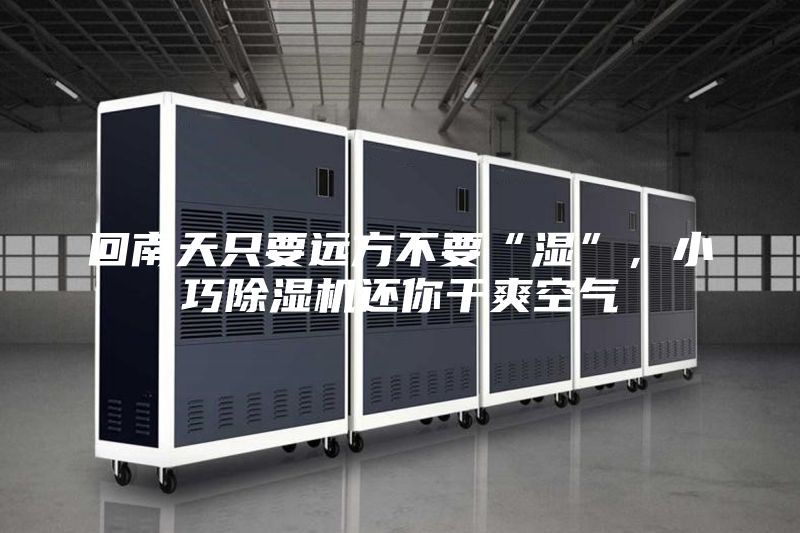 回南天只要遠方不要“濕”，小巧除濕機還你干爽空氣