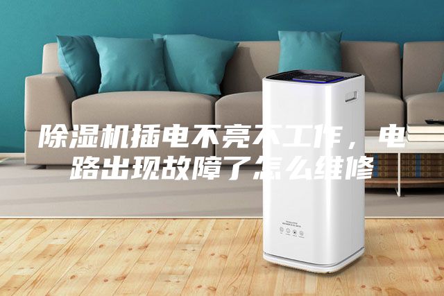 除濕機(jī)插電不亮不工作，電路出現(xiàn)故障了怎么維修
