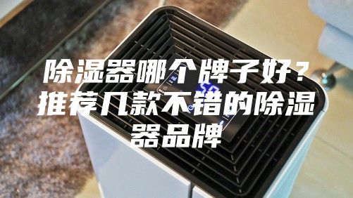 除濕器哪個(gè)牌子好？推薦幾款不錯(cuò)的除濕器品牌
