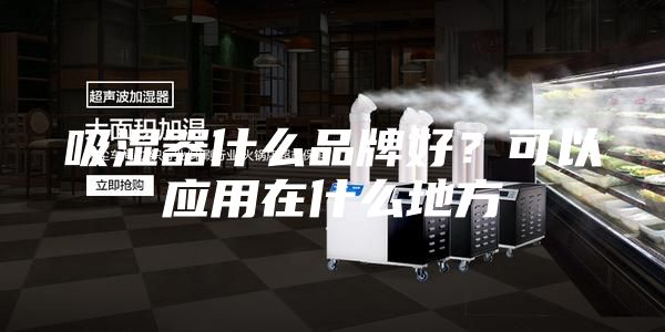 吸濕器什么品牌好？可以應(yīng)用在什么地方