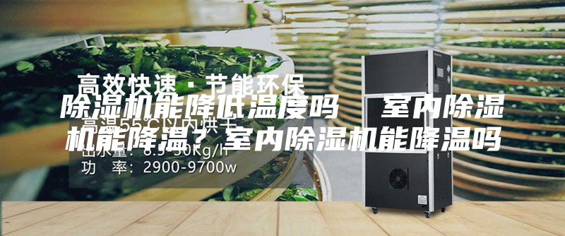 除濕機能降低溫度嗎  室內(nèi)除濕機能降溫？室內(nèi)除濕機能降溫嗎