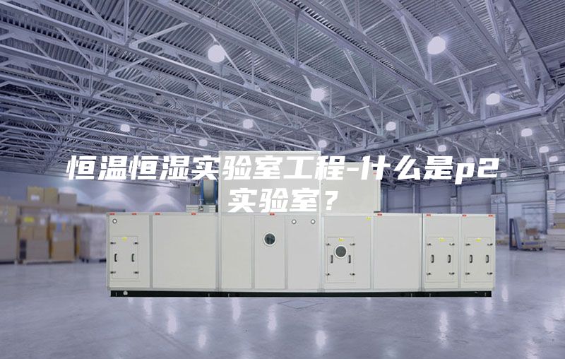 恒溫恒濕實驗室工程-什么是p2實驗室？