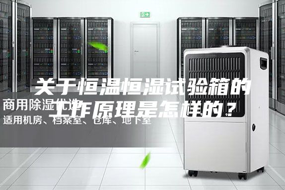 關(guān)于恒溫恒濕試驗箱的工作原理是怎樣的？