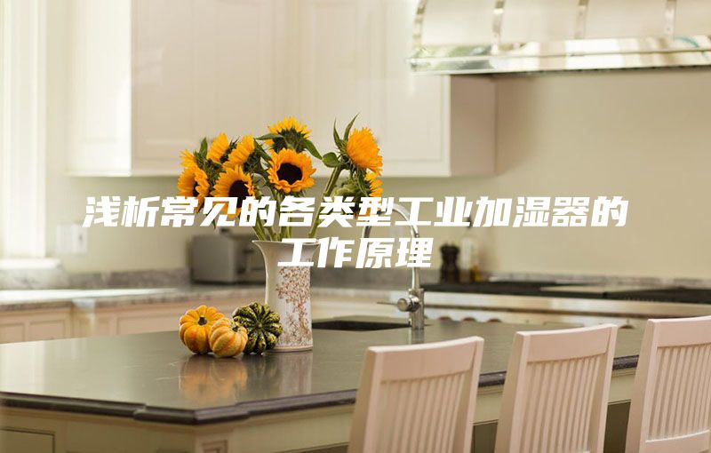 淺析常見的各類型工業(yè)加濕器的工作原理