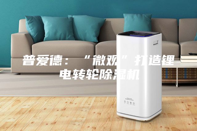 普愛德：“微觀”打造鋰電轉(zhuǎn)輪除濕機