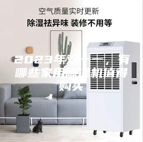2023年雙十一，有哪些家用除濕機值得購買