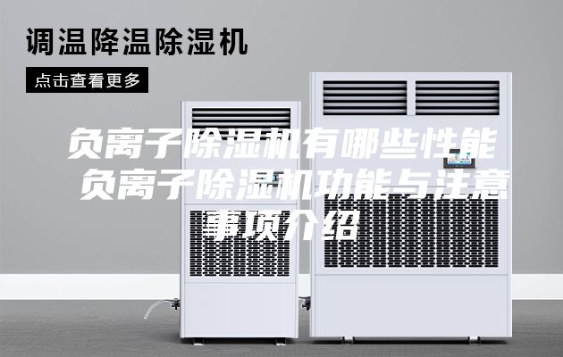 負(fù)離子除濕機(jī)有哪些性能 負(fù)離子除濕機(jī)功能與注意事項(xiàng)介紹