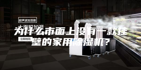 為什么市面上沒有一款掛壁的家用除濕機(jī)？