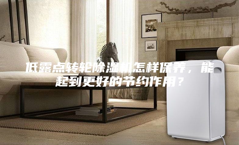 低露點轉(zhuǎn)輪除濕機怎樣保養(yǎng)，能起到更好的節(jié)約作用？