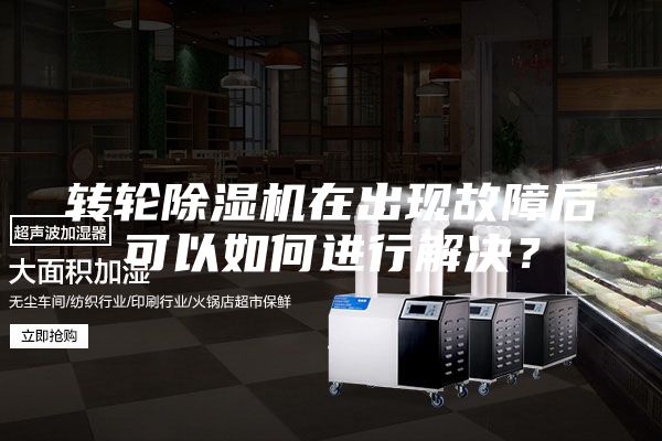 轉輪除濕機在出現(xiàn)故障后可以如何進行解決？