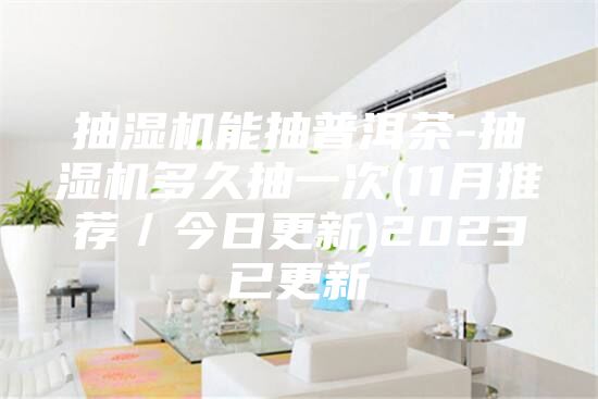 抽濕機(jī)能抽普洱茶-抽濕機(jī)多久抽一次(11月推薦／今日更新)2023已更新