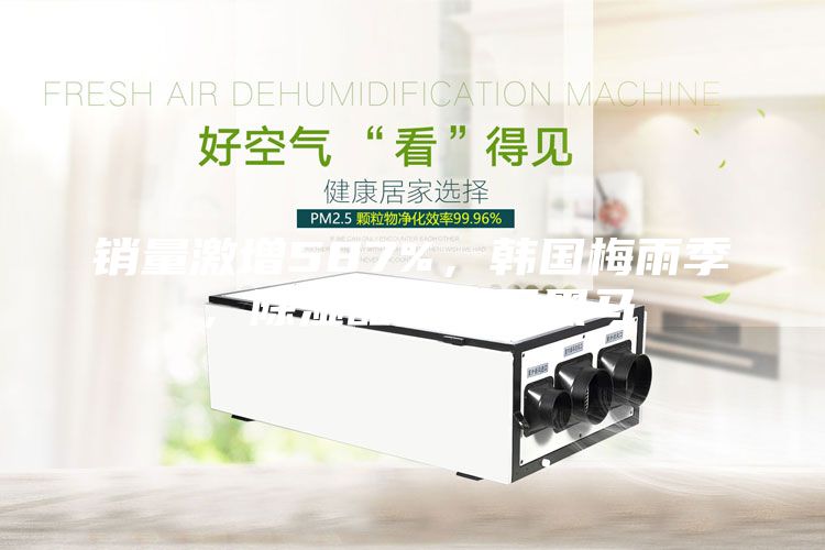 銷量激增587%，韓國梅雨季，除濕器成類目黑馬